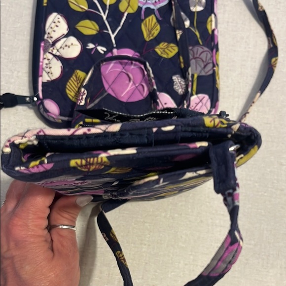Vera Bradley Purple and Pink Quilted Crossbody Bags - Picture 10 of 17